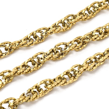 304 Stainless Steel Rope Chains CHS-C018-03G-1