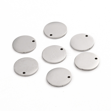 Tarnish Resistant 304 Stainless Steel Charms STAS-I141-03B-P-1