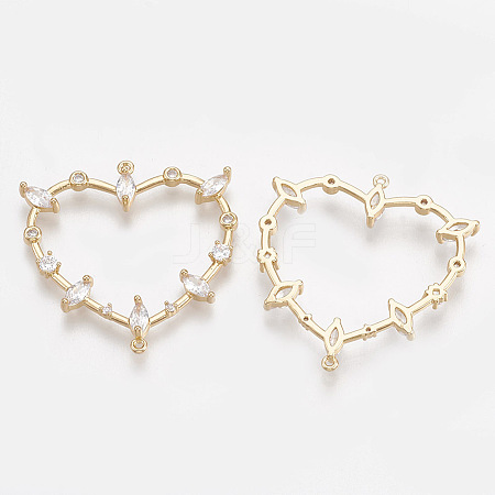 Cubic Zirconia Links KK-S348-083-1