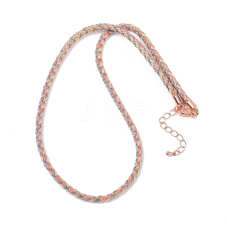 3.5MM Round Nylon Cotton Cord Necklace Making NJEW-C106-03RG-08-1