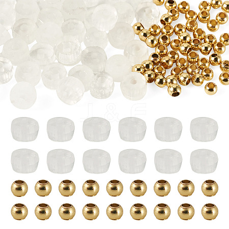 50Pcs Natural Quartz Crystal Beads G-TAD0001-10-1