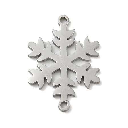 Non-Tarnish 304 Stainless Steel Connector Charms STAS-P344-03P-1