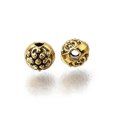Tibetan Style Alloy Beads AL-CBA3B63-15AG-1
