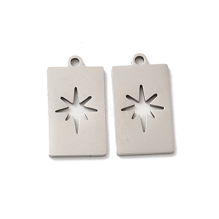 Non-Tarnish 201 Stainless Steel Pendants STAS-K251-056P-1