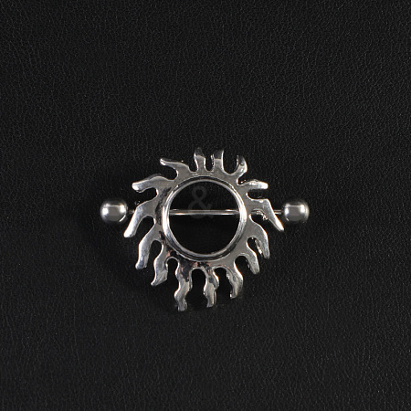 316L Surgical Stainless Steel Nipple Rings FS-WGB766E-07-1