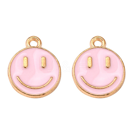 Alloy Enamel Charms ENAM-S121-165F-RS-1