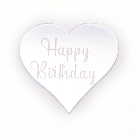 Birthday Theme Acrylic Ornaments MACR-WH0006-02A-1