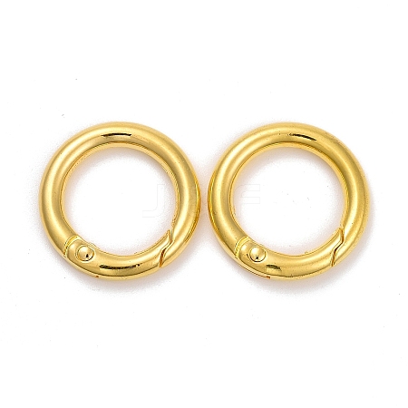 Alloy Spring Gate Rings Y-PALLOY-M015-01G-1