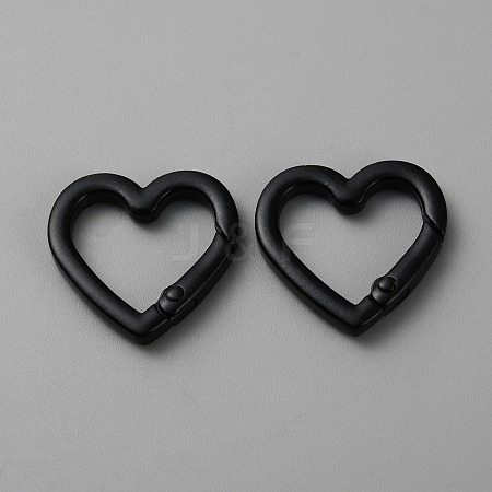 Zinc Alloy Spring Gate Rings AJEW-WH0471-106K-1