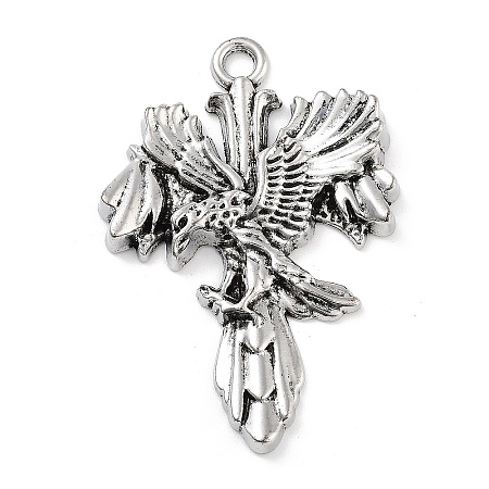 Tibetan Style Alloy Pendants FIND-U006-14AS-07-1