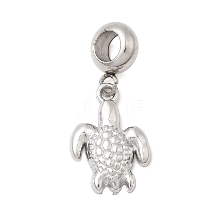 304 Stainless Steel Sea Animal European Dangle Charms LS-STAS-D153-04A-P-1
