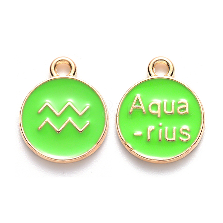 Alloy Enamel Pendants LS-X-ENAM-S124-01A-06J-1