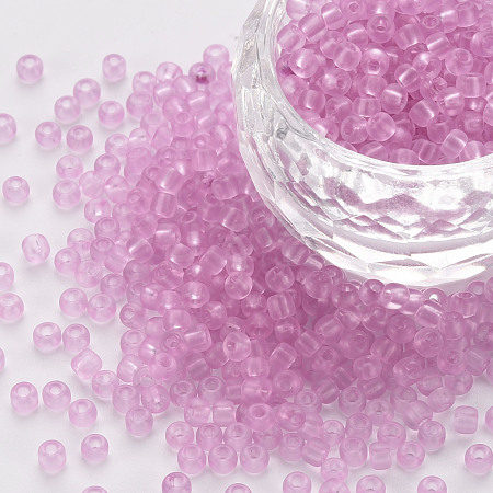 8/0 Transparent Glass Seed Beads SEED-S048-H-005-1