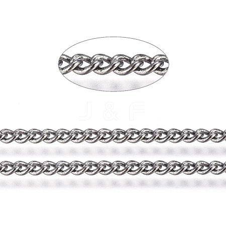 Brass Curb Chains CHC-S009-001B-1