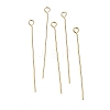 Brass Eye Pins KK-H502-02G-G-1