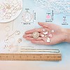 Rabbit Theme Dangle Earring DIY Making Kit DIY-SC0017-56-3