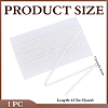 15 Yards Polyester Elastic Lace Trim OCOR-WH0082-150-2