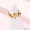 304 Stainless Steel Cuff Open Rings LS-RJEW-C151-03D-G-1