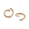 Ion Plating(IP) 304 Stainless Steel Open Jump Rings X-STAS-M081-01G-03-2