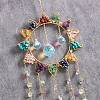 Sun Natural & Synthetic Mixed Stone Chips Hanging Suncatchers HJEW-F027-03-3