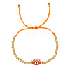 Colorful demon eye lash bracelet for women TG4711-8-1