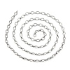304 Stainless Steel Oval Link Chains CHS-S012-08P-2