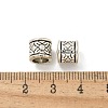 Tibetan Style Alloy European Beads TIBE-P003-18AS-2