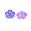 Transparent Plastic Bead Caps KY-Q005-02A-05-3