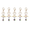 Resin & Alloy Enamel Pendant Keychain KEYC-JKC00763-1