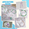 4 Strands 4 Styles Transparent Glass Beads Strand GLAA-PH0003-35-4
