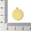 304 Stainless Steel Enamel Pendants STAS-U039-01G-3