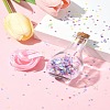 Star Heart PVC Plastic Paillette/Sequins Beads Wish Bottle DIY Making Kits DIY-FS0007-59-10