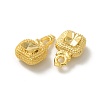 Brass Charms KK-O143-13G-2