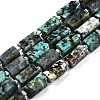 Natural African Turquoise(Jasper) Beads Strands G-S376-012-1