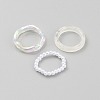 Acrylic Finger Rings for Women RJEW-WH0031-04B-1