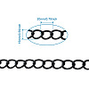 Aluminium Twisted Chains Curb Chains CHA-TA0001-05EB-8