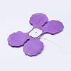 3m Clover Paper Pull Flowers AJEW-WH0022-11-2