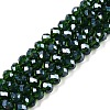 Electroplate Glass Beads Strands EGLA-A044-T6mm-A24-1