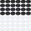 48Pcs 2 Colors PVC Furniture Sliders FIND-CA0002-32-1