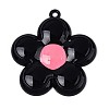 Spray Painted Alloy and Enamel Big Pendants PALLOY-T092-80M-3