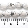 Natural Howlite Beads Strands G-B106-A26-02-5