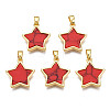 Real 18K Gold Plated Brass Pendants KK-N233-173A-01E-1