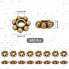   300Pcs Tibetan Style Alloy Beads Daisy Spacer Beads TIBEB-PH0005-05AB-2