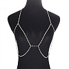 Alloy Rhinestone Claw Body Chains WGD34CE-11-1