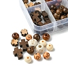 Natural Wenge Wood Beads DIY-FS0006-70-3