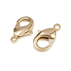 Brass Lobster Claw Clasps KK-904-G01-2