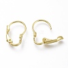 Brass Leverback Earring Findings KK-Z007-26G-2