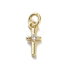 Brass Charms KK-H493-01G-07-1