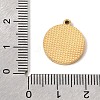 12 Constellations 304 Stainless Steel & Natural Shell & Rhinestone Pendants SA-CBAA9A2-06G-05-3