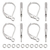 ARRICRAFT 100Pcs 304 Stainless Steel Leverback Earring Findings STAS-AR0002-37B-1